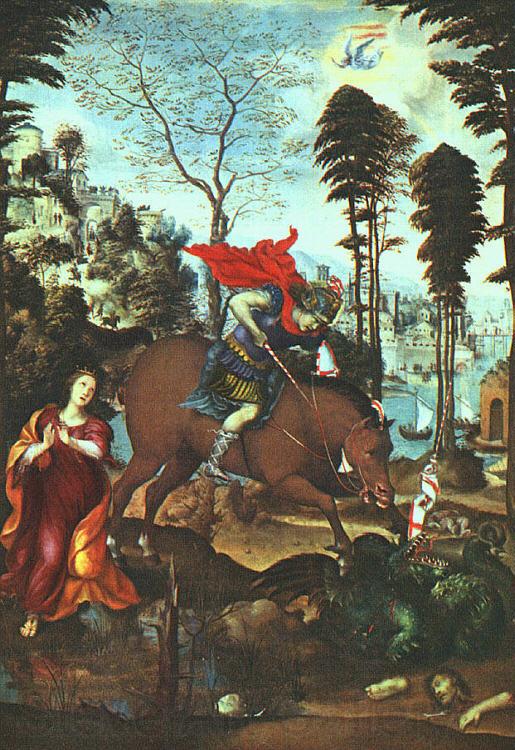 Giovanni Sodoma St.George and the Dragon